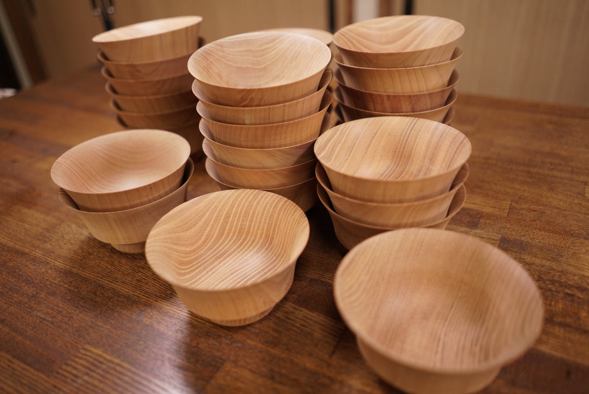 漆掻きの作業